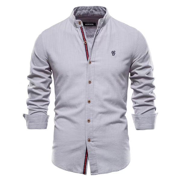 Men's Breathable Henley by Fencart Effortless Style Meets Comfort